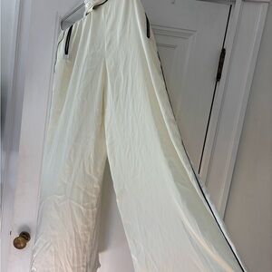 NWOT Lioness Cream Pants with Black Trim